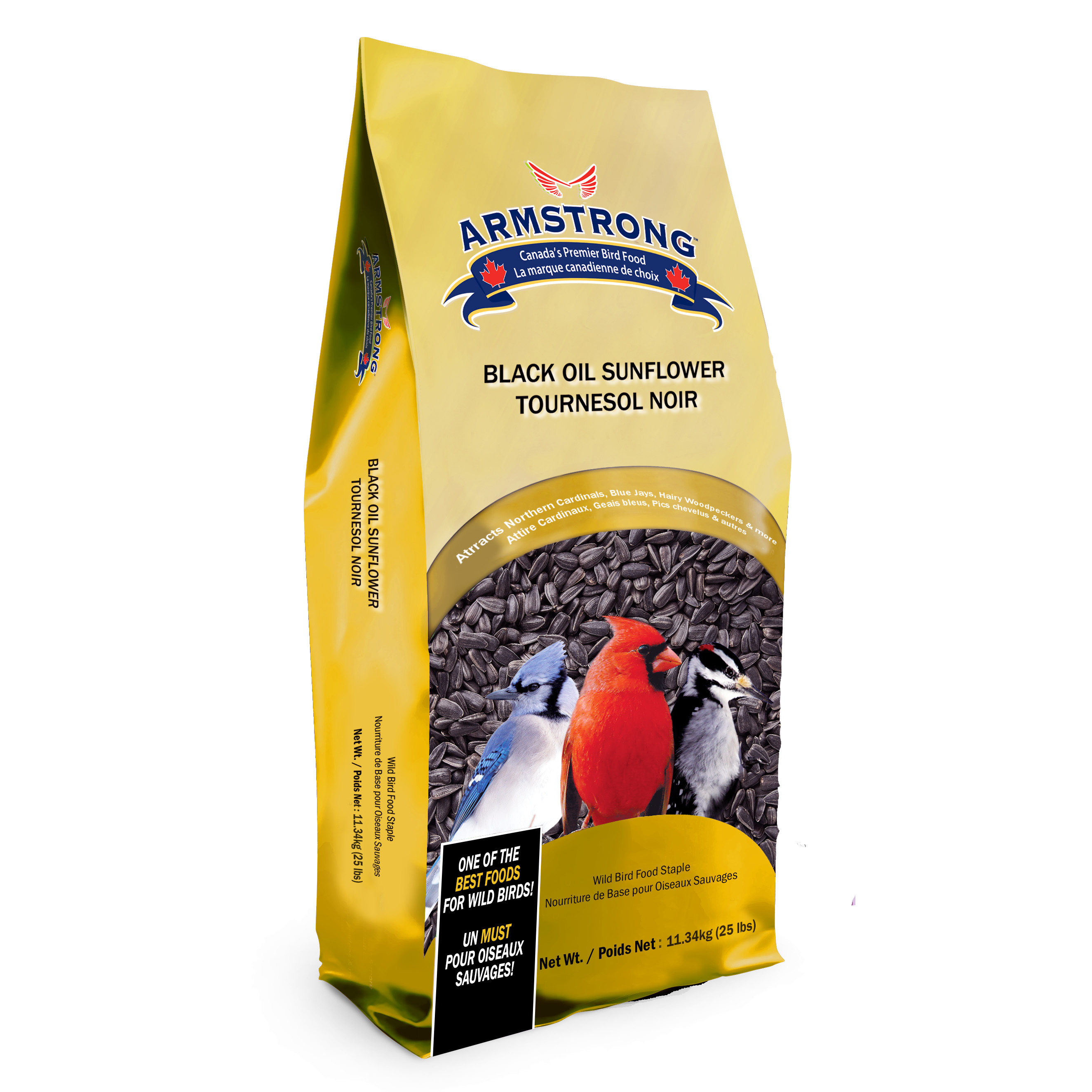 Armstrong Black Oil Sunflower 11.34kg - Image 2